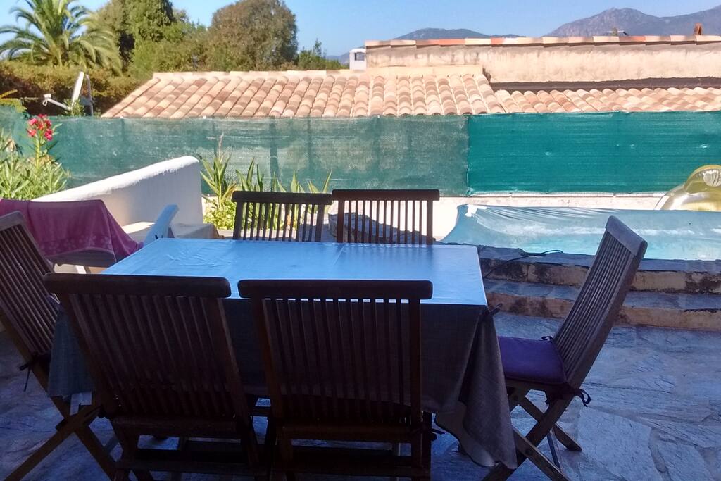 Terrasse exposition sud-ouest