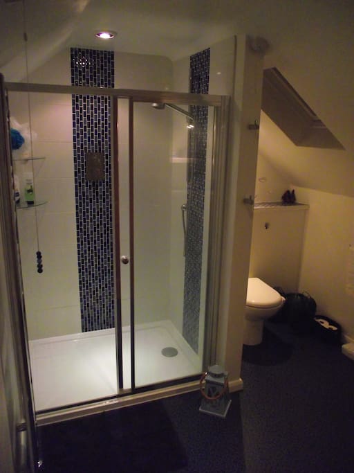Upstairs shower room