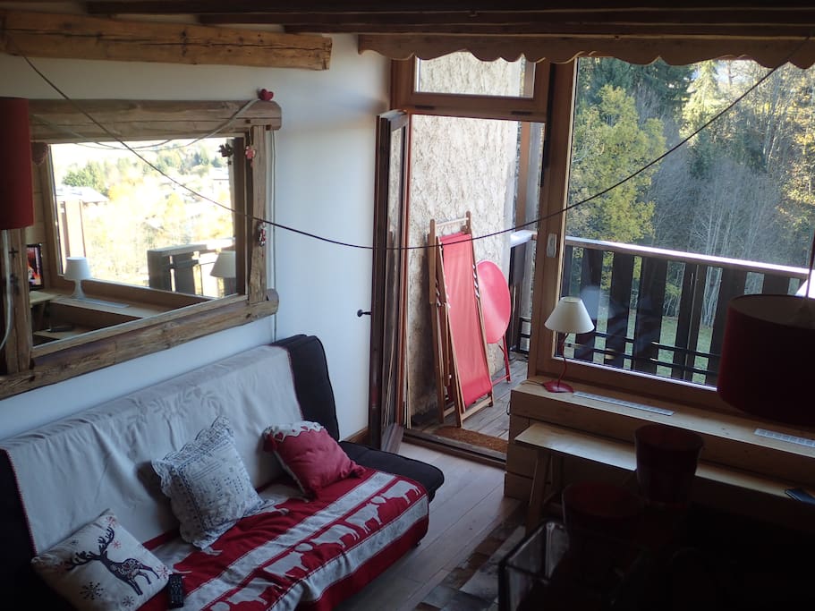 intérieur style Megève
