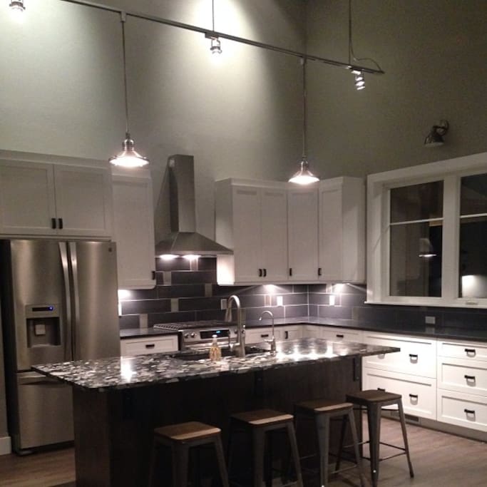 Spacious kitchen