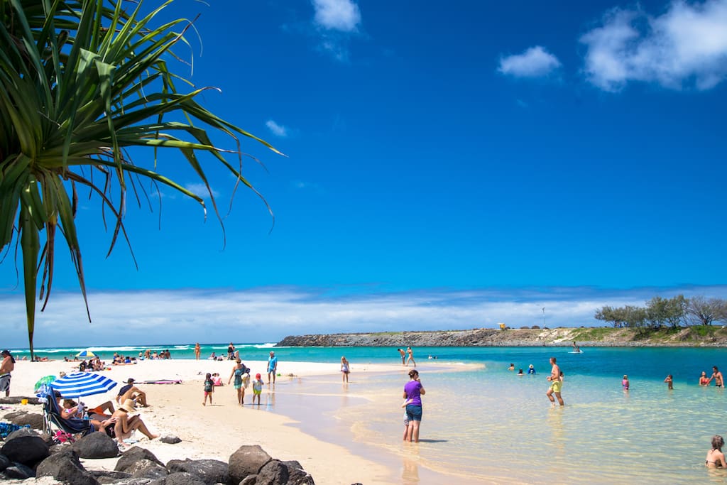 Tallebudgera Creek is on your doorstep - perfect for the whole family