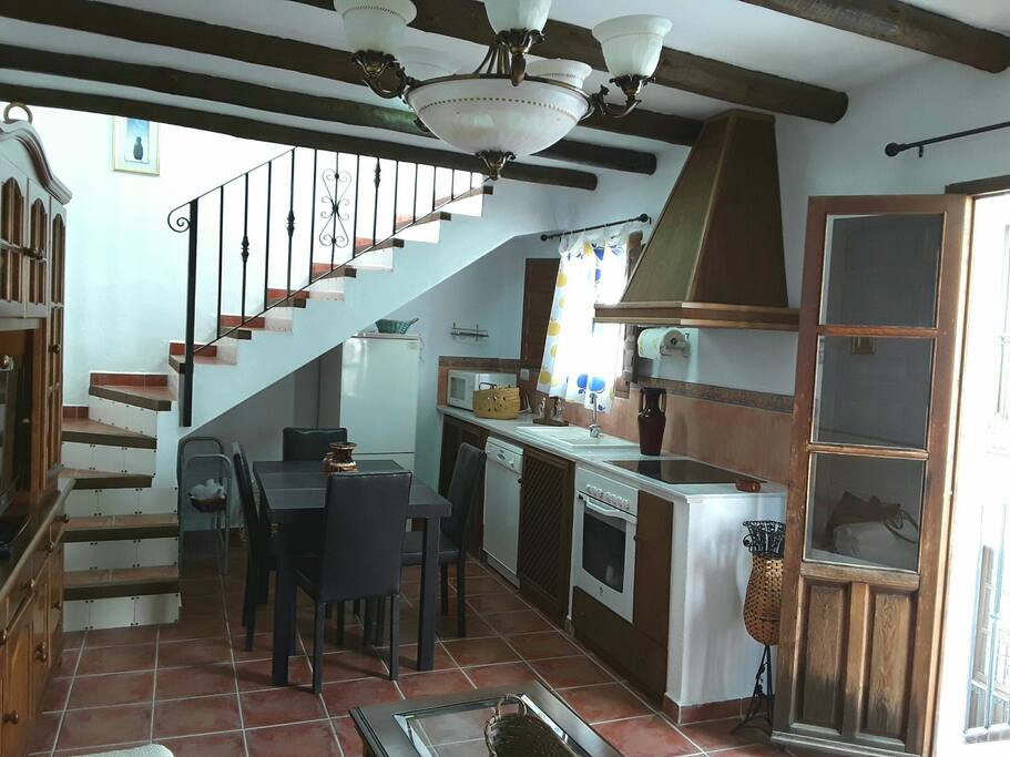 Open concept kitchen