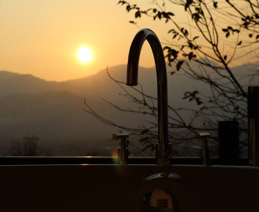 sunset view