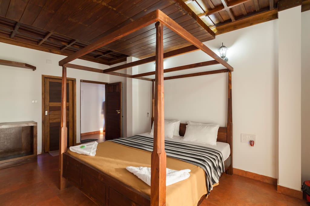 Room is on the ground floor. Bed is of America Sleep Mattress, which assures you of the quality sleep ...