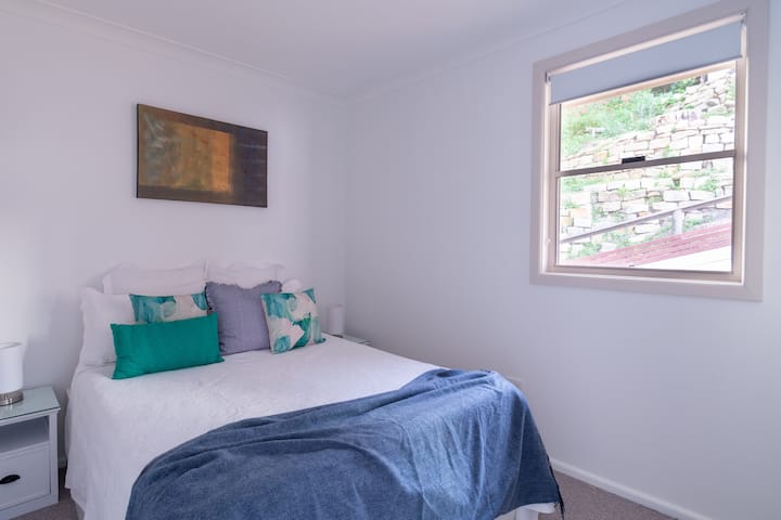 Bedroom two -  a queen bed.