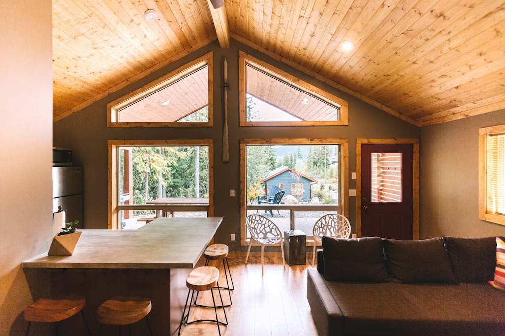 cozy cabin feels