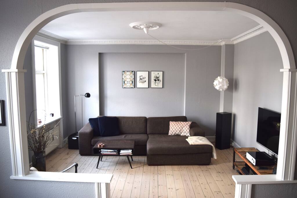 Spacious Flat with Balcony Flats for Rent in Copenhagen, Capital