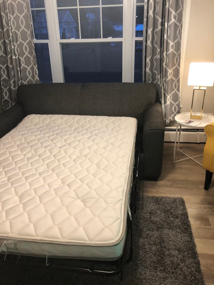 مرتبة استراحة جميلة تسحب للخارج! مريح للغاية!!