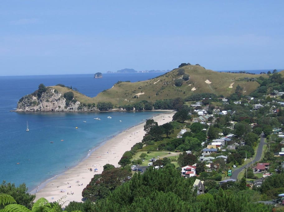 Enjoy Hahei Beach, just a 5 minute walk away.