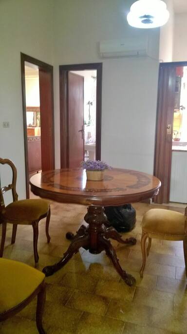 la sala da pranzo "classica"