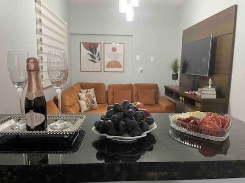 Affective and cozy house that embraces those who arrive