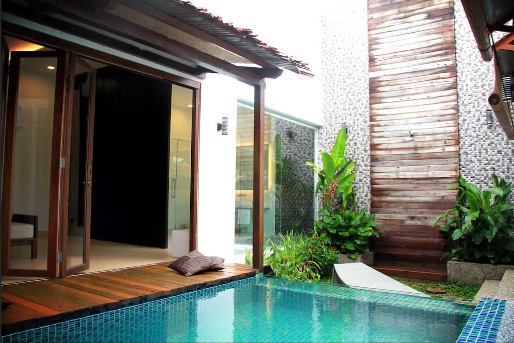 The Private Pool with Private Garden