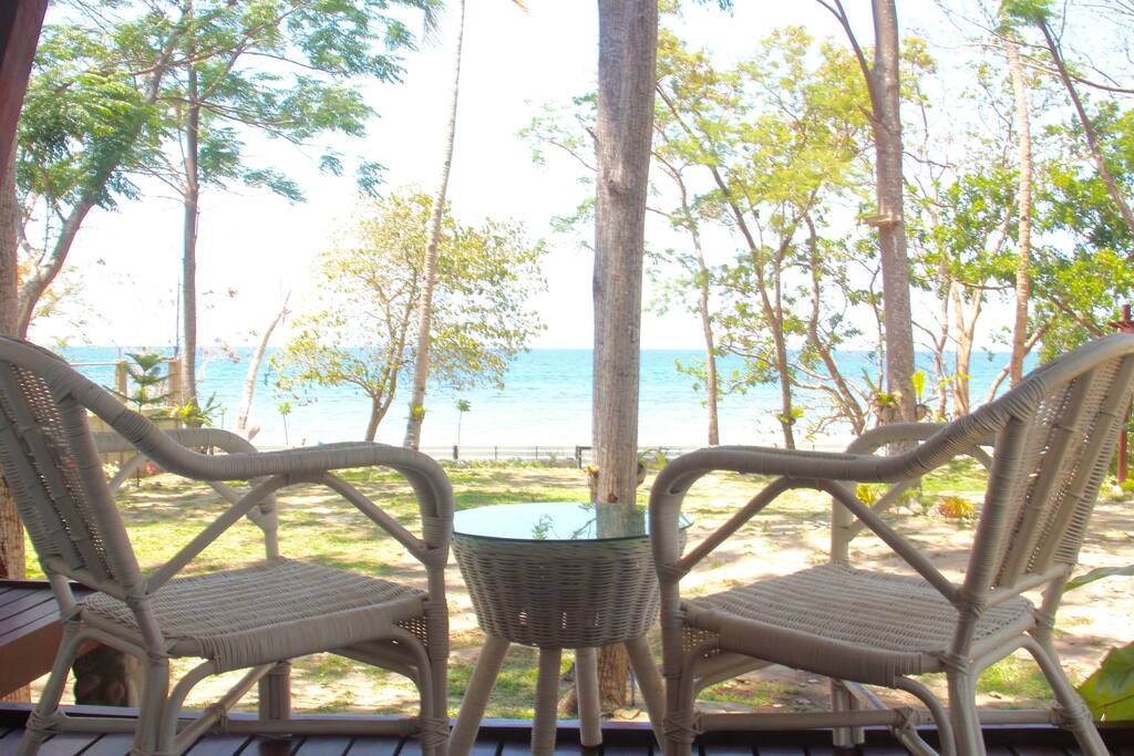 Enjoy the coastal view from your private balcony