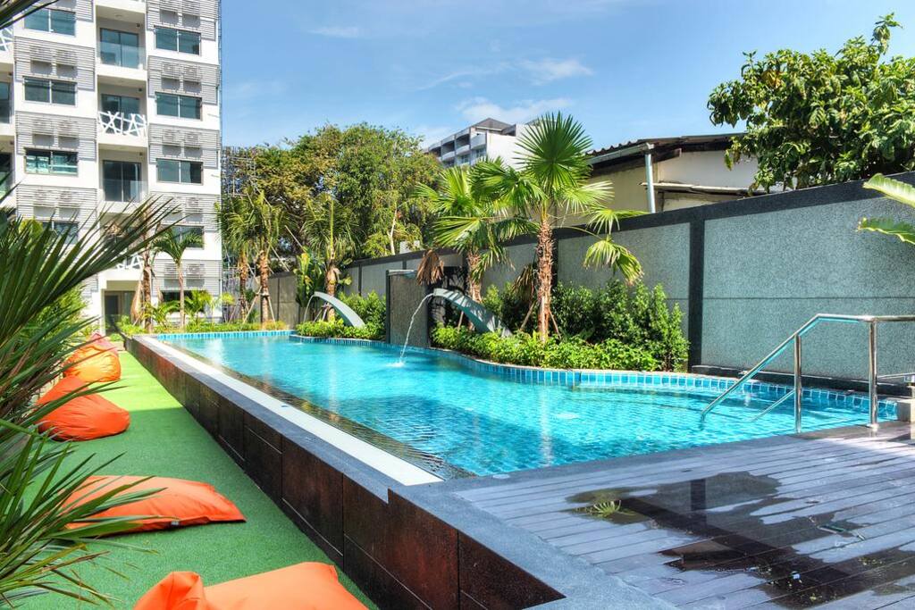 Swimming pool outside