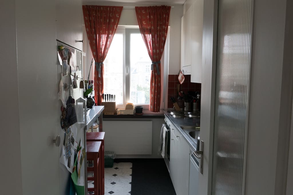 Kitchen with all the supplies