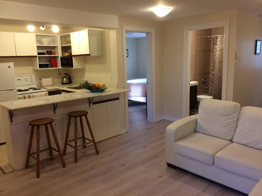 Open-concept layout provides comfort and convenience.