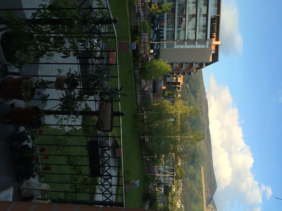 Big balcony view