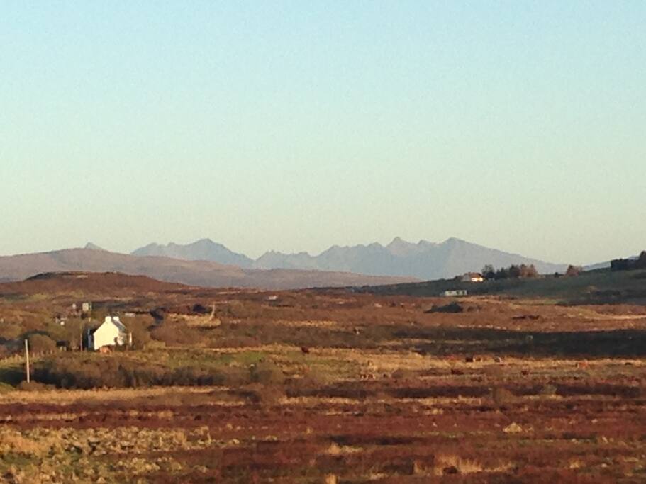 View of the Cuillins from Cairn View