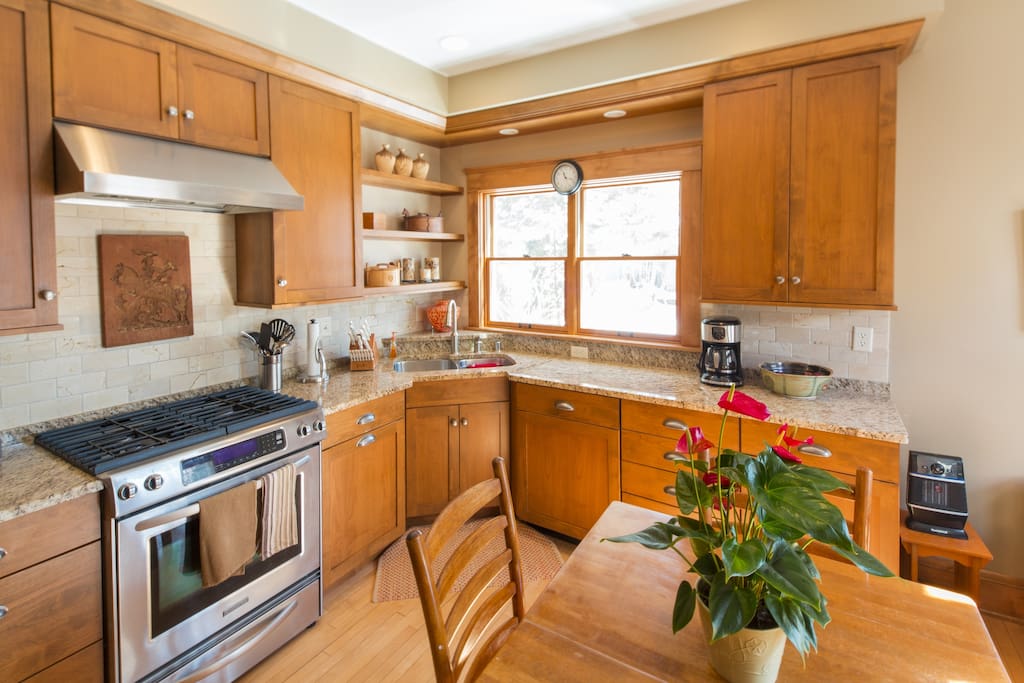 All my friends love the inviting kitchen!
