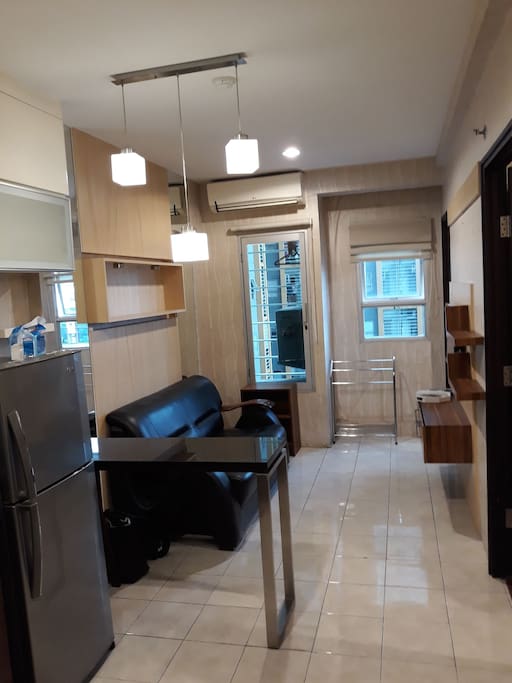 living and dining room
