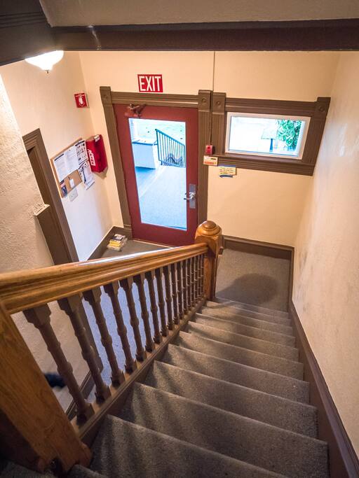 Up Stairs from Front Door