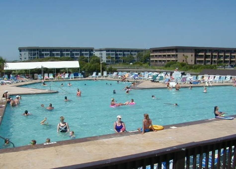 Largest pool on the island!