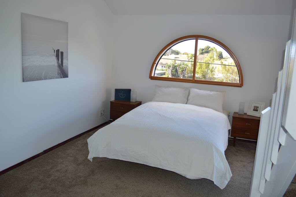 Beautiful coastal views from master bedroom