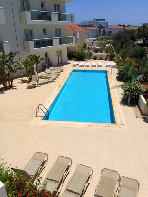 communal swimming pool