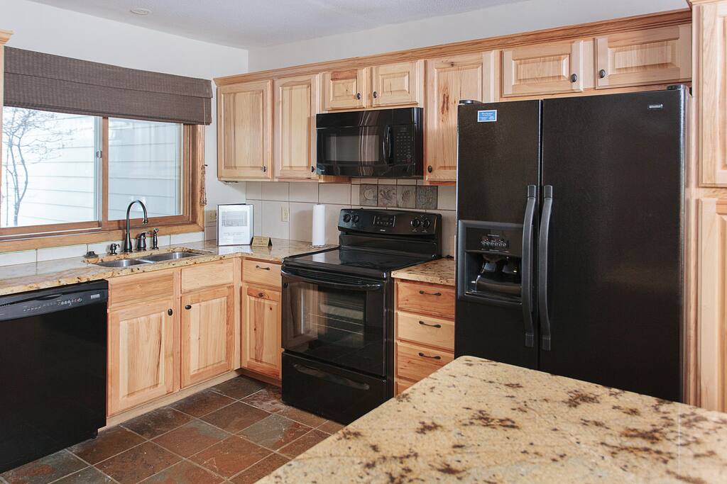 Spacious new kitchen