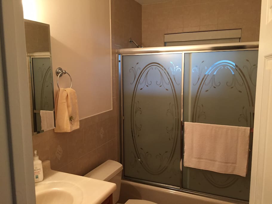 Newly renovated bathroom