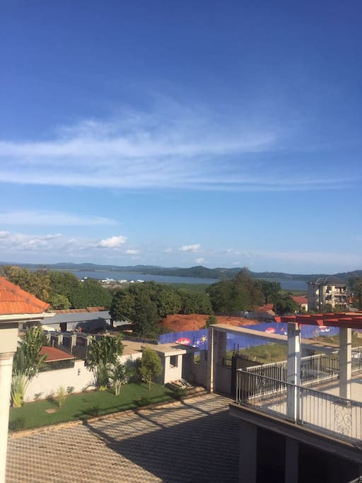 Beautiful home in a green environment with a view of Lake Victoria.