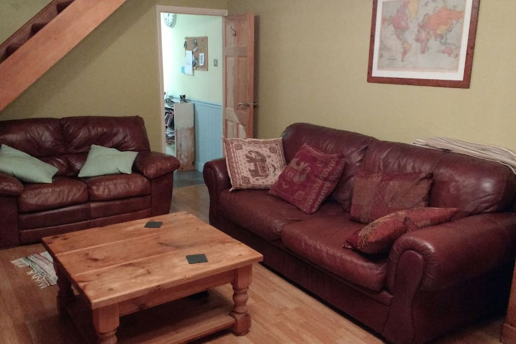 Nice comfy big sofas