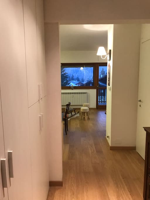 Entrance with large wardrobe( just renovated)