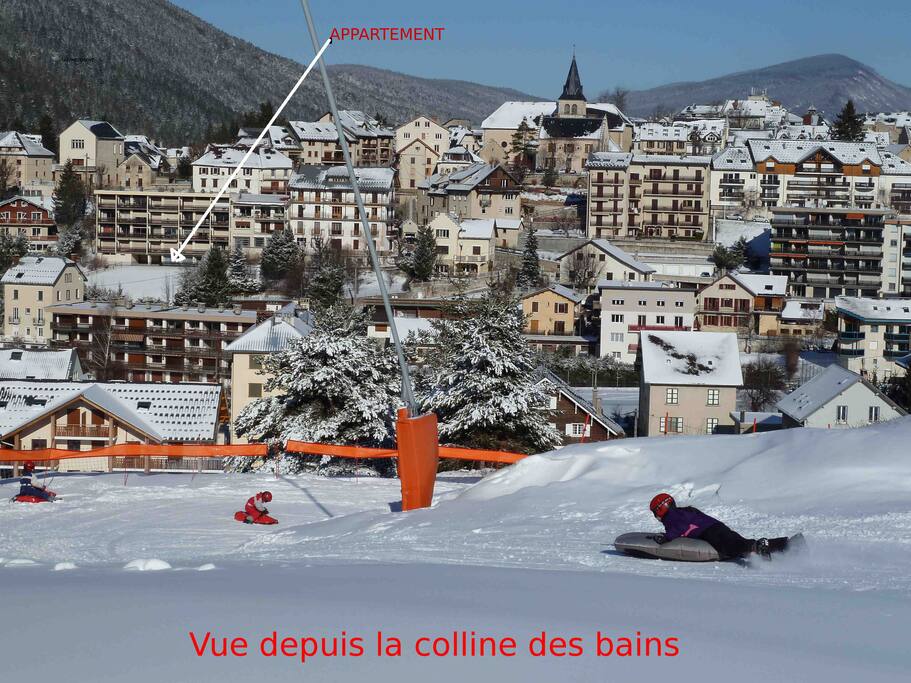 position appartement dans le centre