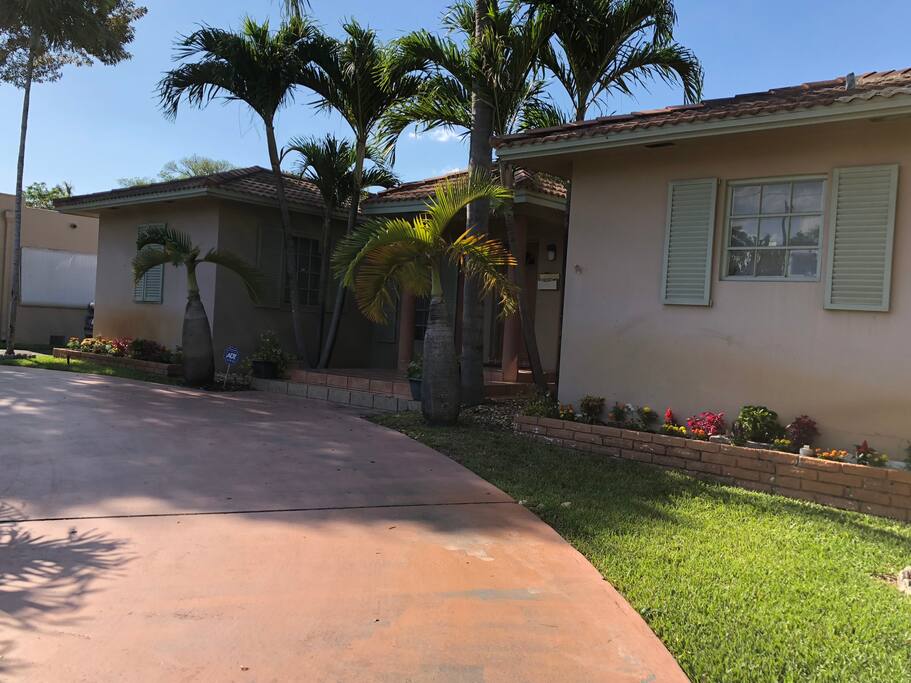 Front driveway