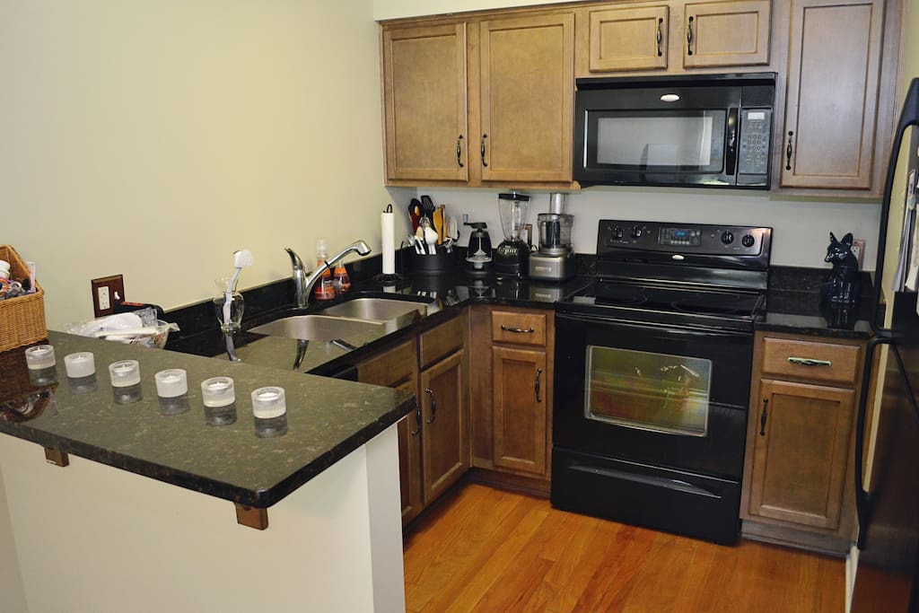 Fully equipped kitchen