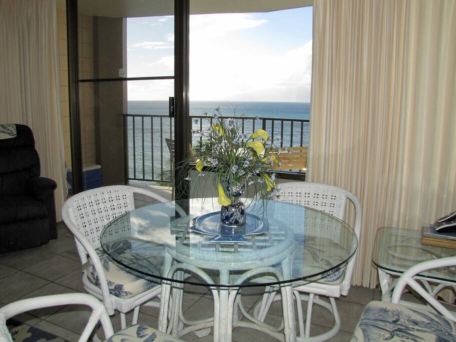 Dining room with gorgeous views