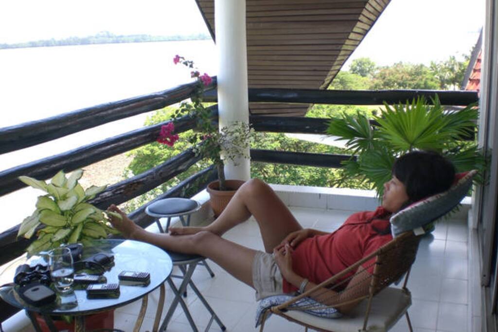 Great View from the balcony