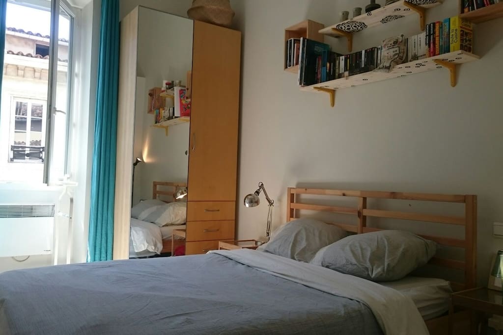 Chambre lit double