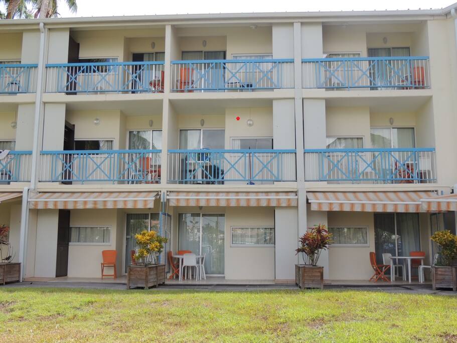 appartement avec point rouge