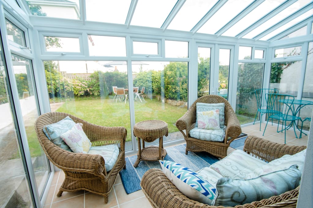 Conservatory for relaxing with friends or a good book