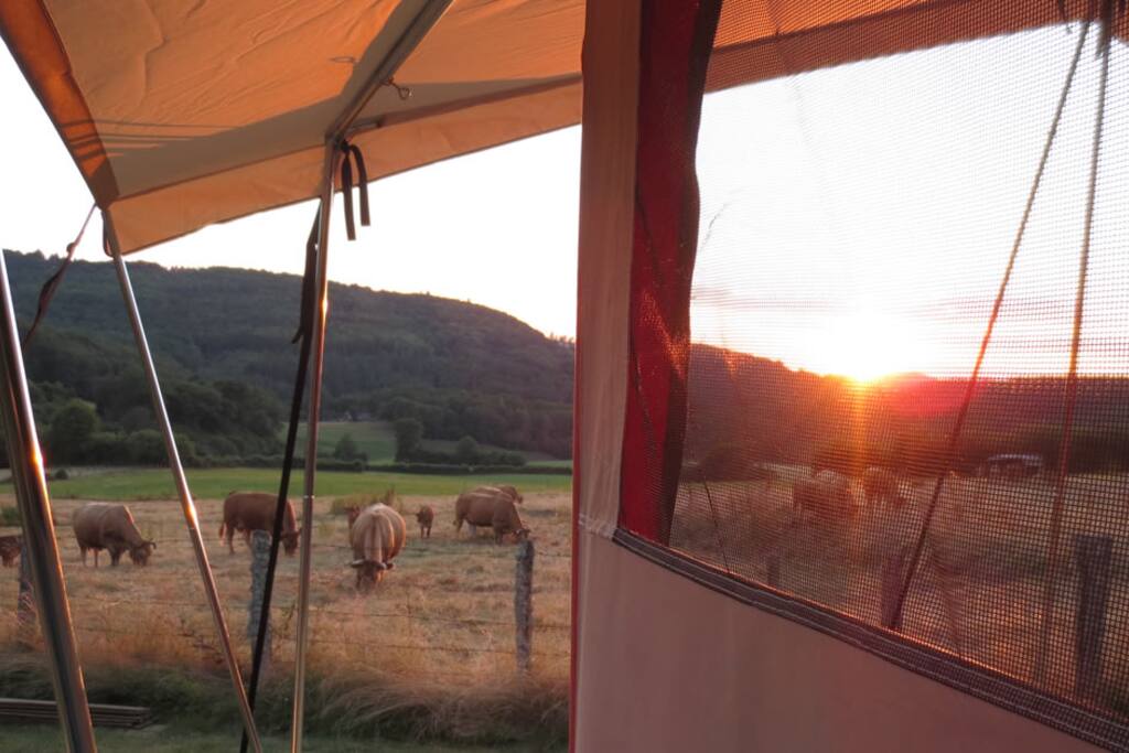 Zonsondergang inbegrepen