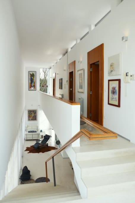 View from entrance to Suites 3, 2 and 1. 1st level.