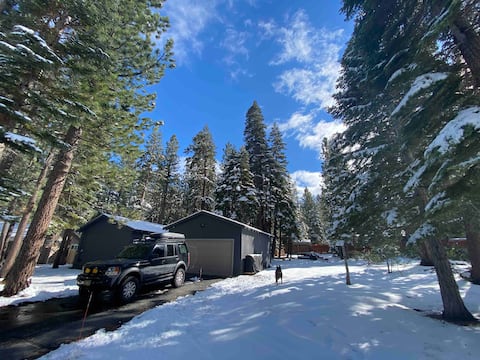 Popular Airbnb listing: Base Camp Kiowa: cozy modern mountain cabin in Meyers