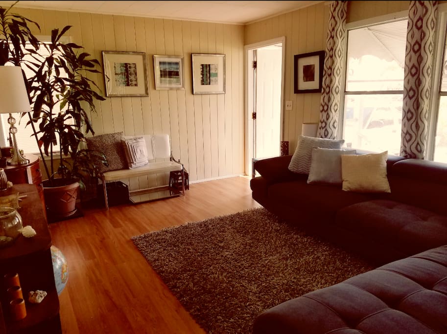 Front door entry living room...