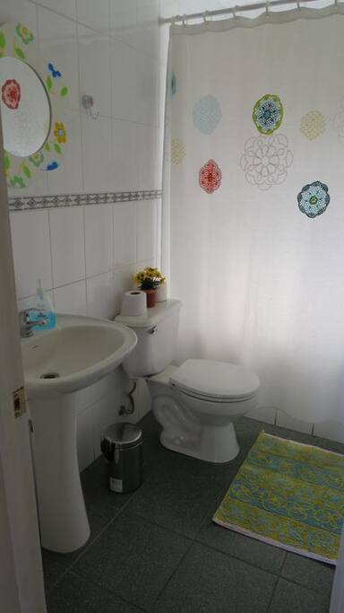 Baño pequeño con ducha