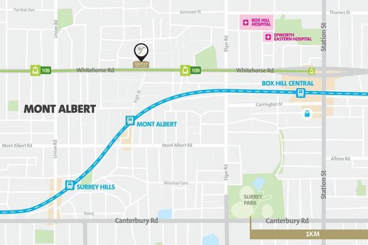 Fully Equipped 2BR Apartment @ Box Hill gallery image 3