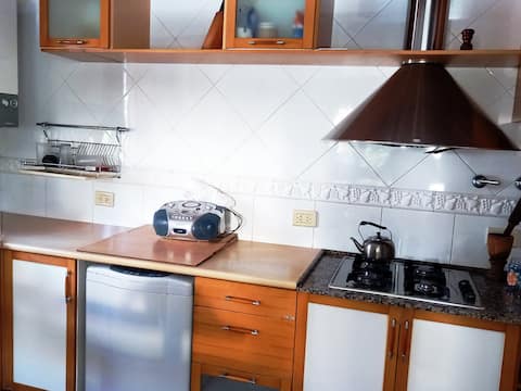 Elegant top floor apartment