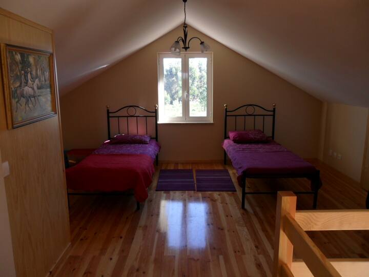 Bedroom 3 (the attic)