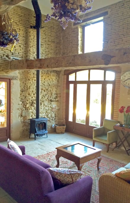 Lounge area of main living room